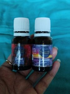 Moriax Rose And Lavender Essential Oil