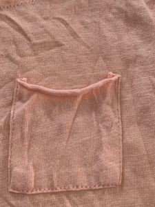 Peach Long Sleeve Top