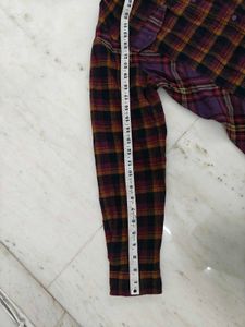 Millet Plaid Button-Up Shirt