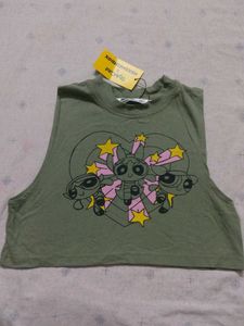 Powerpuff Girls Cropped Tank