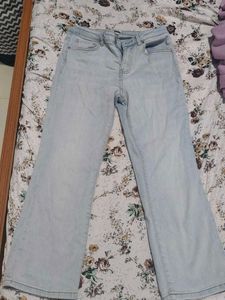Light Wash Flare Jeans