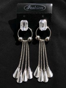Statement Crystal Dangle Earrings