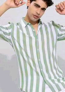 Men's Striped Casual Shirt