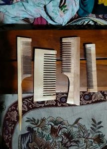 Neem Wooden Comb Set