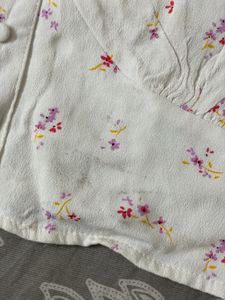 Floral Crop top/blouse