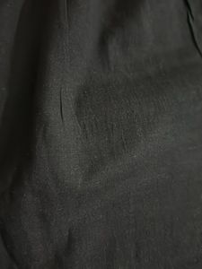 Comfortable Black Cropped Pants