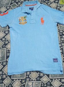 Men's Blue Polo T-Shirt
