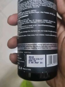 The Man Company Charcoal Shampoo