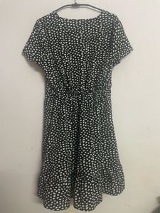Cute Black &amp; White Mini Dress