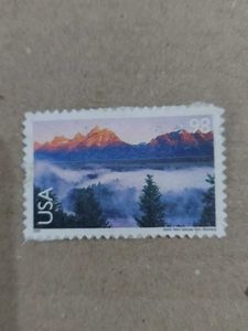 USA Postage Stamps - Grand Teton National Park