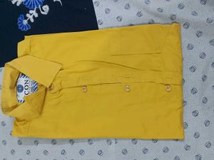 Icon Fashion Club Men's Mustard Shirt