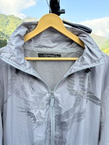 Ed Hardy Grey windbreaker style Jacket