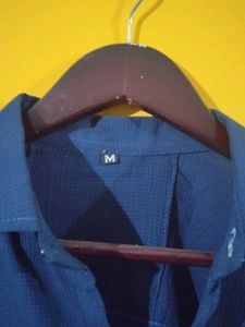Men's Blue Casual Shirt