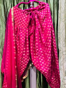 Elegant Velvet Kurta Set