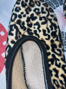 Cozy Leopard Print Socks