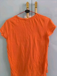 Exclusive Orange Graphic T-Shirt