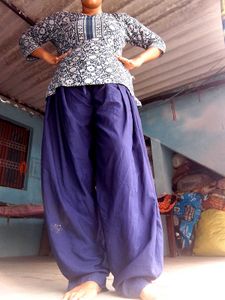 Blue Salwal