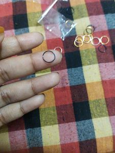 Stylish Mixed Metal Nose Rings Set 🌸