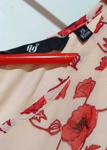 Chic Floral Print Midi Dress