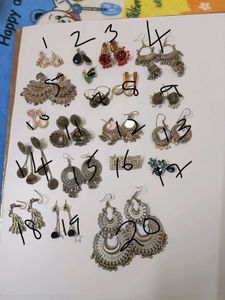 Assorted Elegant Earrings Collection