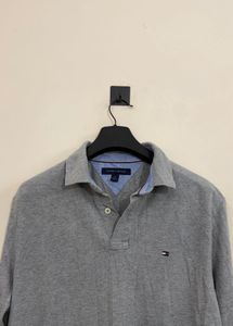 Tommy Hilfiger Men's Grey Polo Shirt