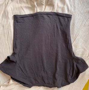Grey Cropped T-Shirt