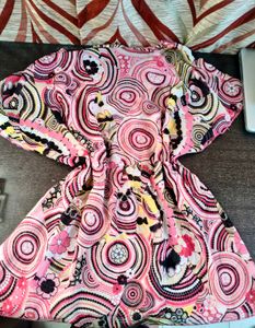 Bohemian Print Kaftan Top