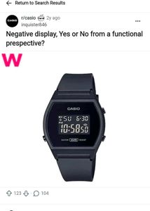Casio Original Digital Watch - Gold &amp; Black