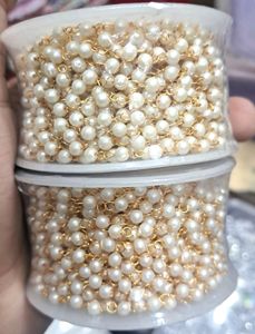 Pearls string chain 2 meter/Stylish Stylis
