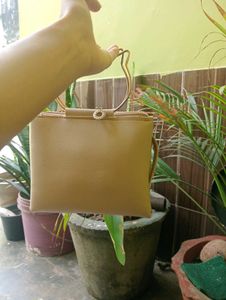 Cute Cat Handle Handbag
