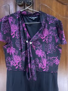Floral Print Sheath Dress