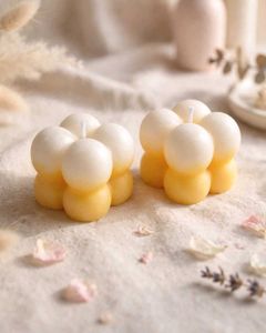 Decorative Bubble Candles Set