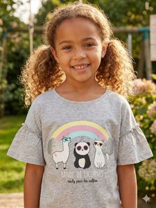 Cute Graphic Tee for Kids