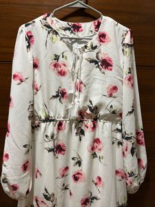 Chic Floral Print Maxi Dress