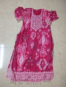 Beautiful Pink Ethnic Kurta Set