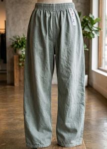 GENE SPORTS Wide-Legs soft denim Pants