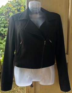 Chic Black Moto Jacket