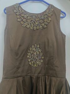 Beautiful Brown Ethnic Gown