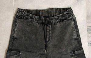 Grey Cargo Pants