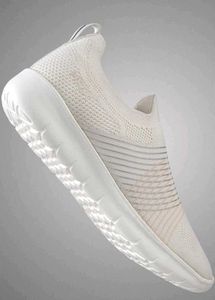 HRX White Slip-On Sneakers