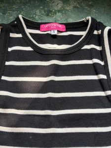Striped Sleeveless Top
