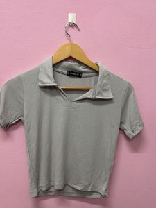 Grey Mango Crop Top