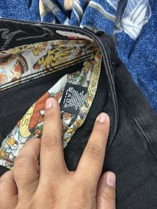 Ed Hardy Black Jeans