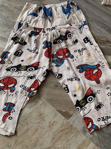 4 Cute Pajama Bottoms Set