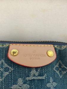Louis Vuitton Monogram Denim Mini Pochette / Shoul