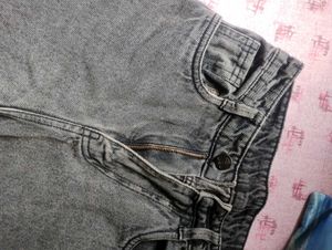 Stylish Grey Denim Jeans