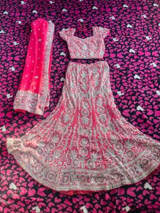 Heavy work lehenga