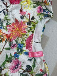 Floral Print Mini Dress