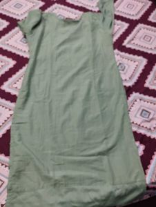 Solid Green Kurta