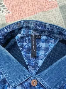 Blue Checkered Long Sleeve Shirt
